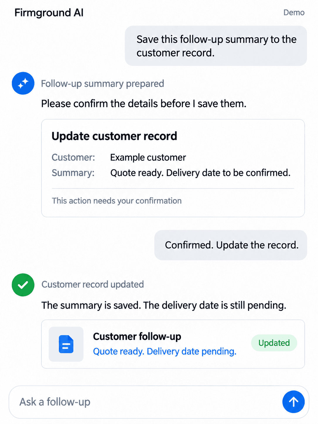 Connected tools and approvals